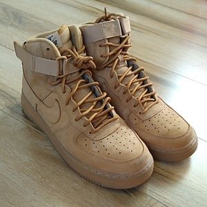 Nike Air Force 1 High '07 LV8 wheat sz 10 NWOT